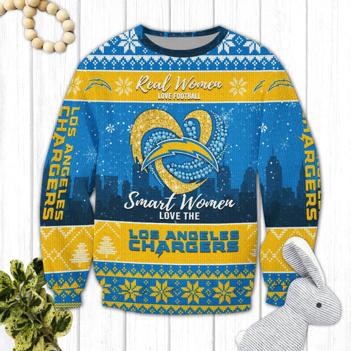 Los Angeles Chargers Woolen Sweater BGSWT096