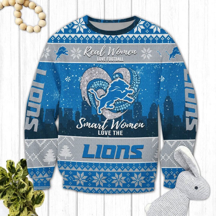 Detroit Lions Woolen Sweater BGSWT108