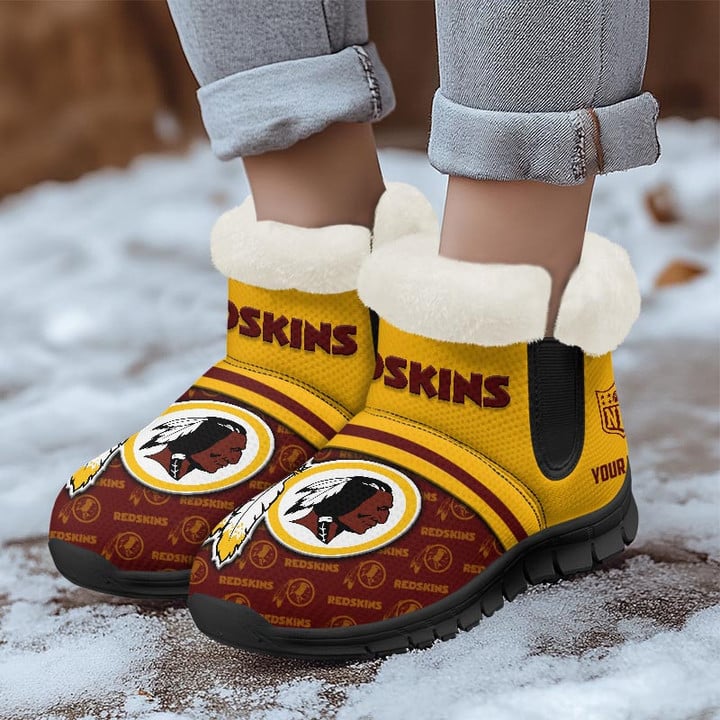Washington Commanders Comfy Winter Snow Boots AZDDWSB000013