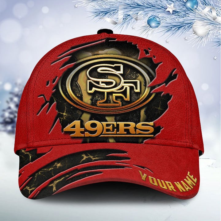 San Francisco 49ers Personalized Classic Cap BBCAP934