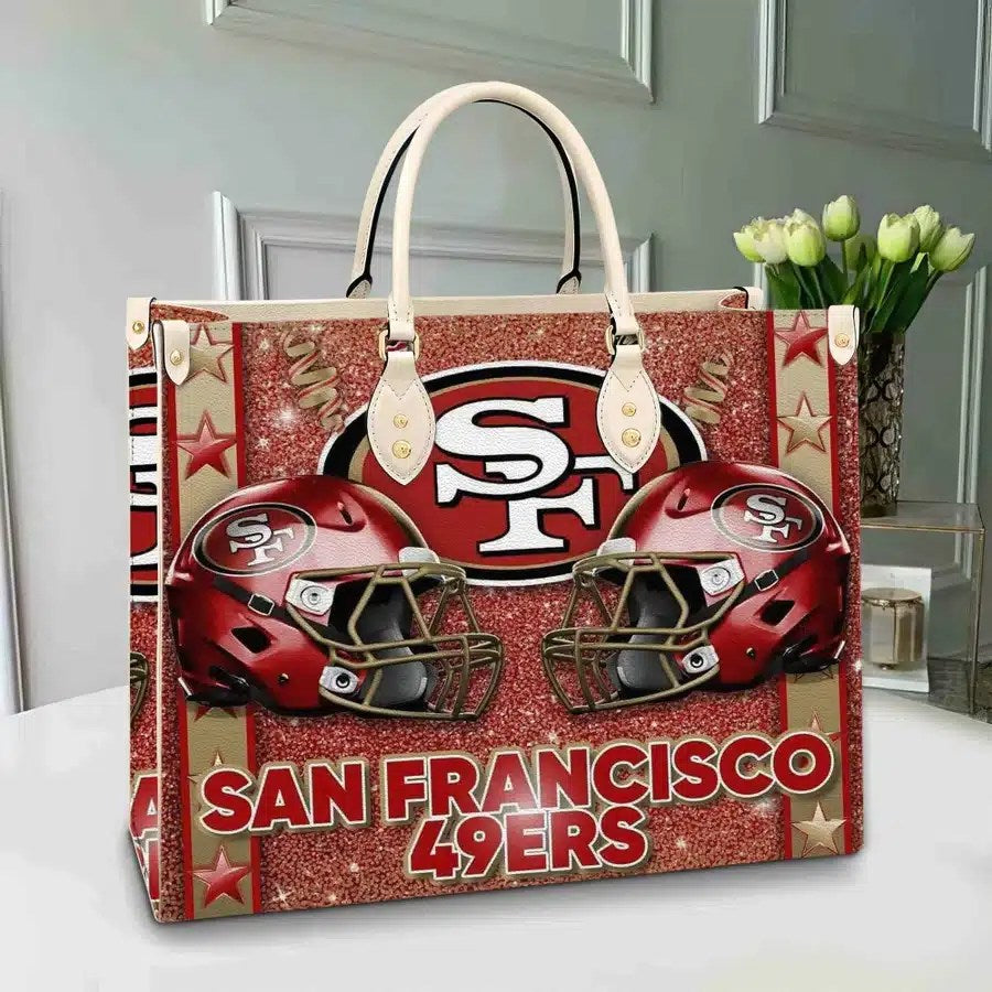 San Francisco 49ers Leather Hand Bag BB225