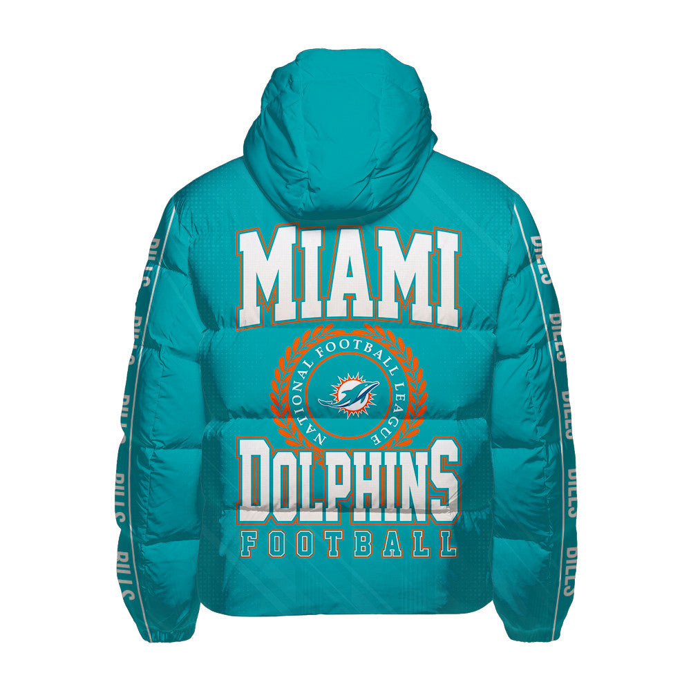 Miami Dolphins CozyCloud Down Jacket AZBTDWJ000197