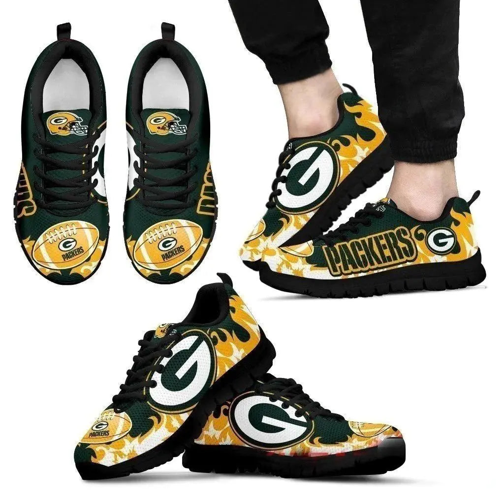 Green Bay Packers Custom Sneakers For Fan HA10