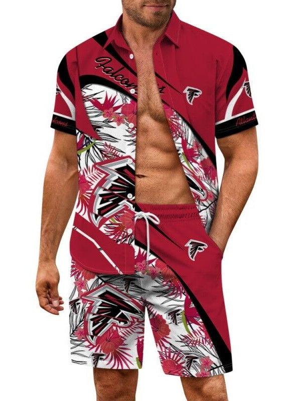 Atlanta Falcons Combo Hawaiian Shirt and Shorts AZBTHWSS000013