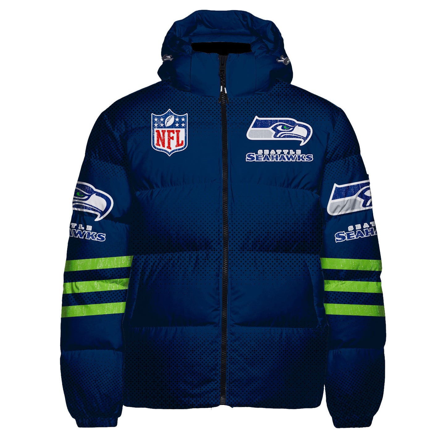Seattle Seahawks CozyCloud Down Jacket AZBTDWJ000281