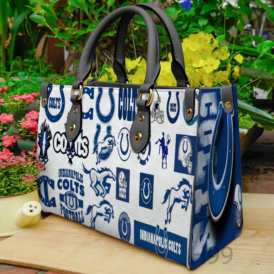 Indianapolis Colts Leather Hand Bag BBLTHB663