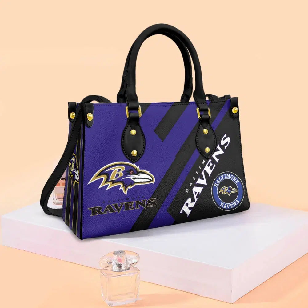 Baltimore Ravens Leather Hand Bag BBLTHB655