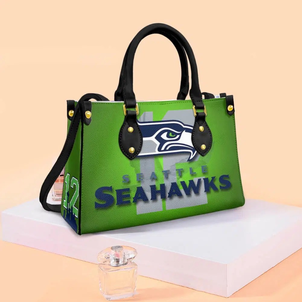 Seattle Seahawks Leather Hand Bag BBLTHB646