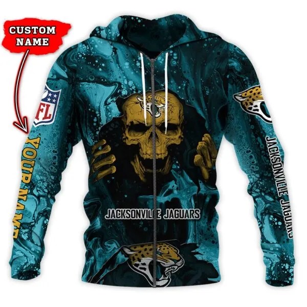 Jacksonville Jaguars Personalized Hoodie and Joggers AZCHD989
