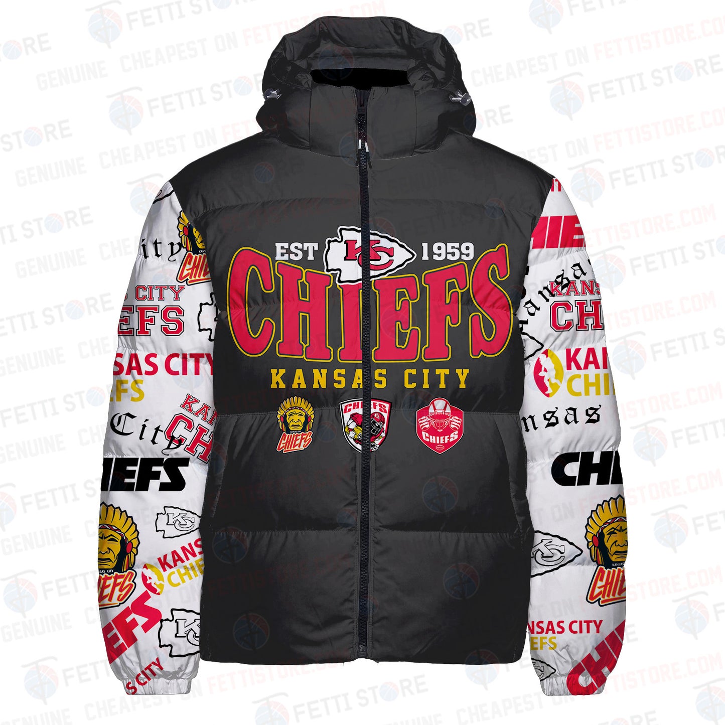 Kansas City Chiefs CozyCloud Down Jacket AZBTDWJ000351