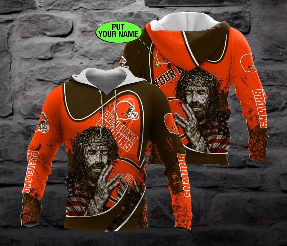 Cleveland Browns Personalized All Over Printed BB640