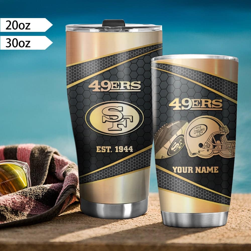 San Francisco 49ers Personalized Tumbler BG445