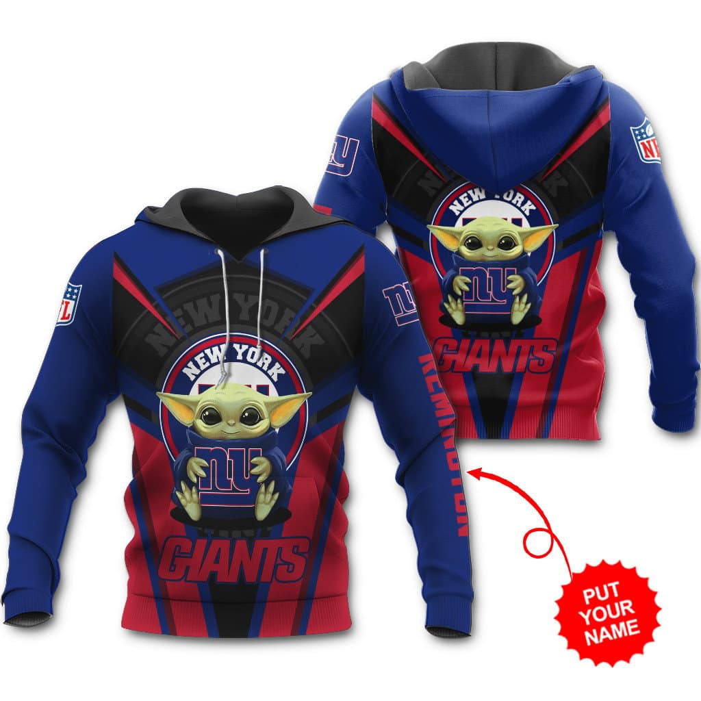 New York Giants Personalized Hoodie All Over Printed BB524