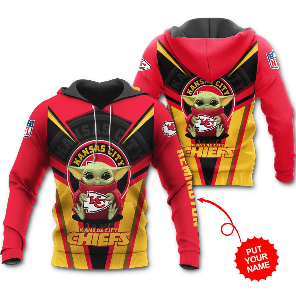 Kansas City Chiefs Personalized Hoodie All Over Printed BB528