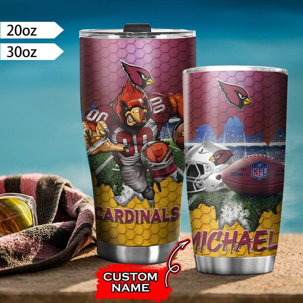 Arizona Cardinals Personalized Tumbler BG482