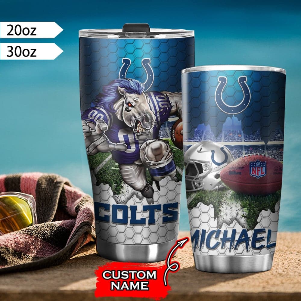Indianapolis Colts Personalized Tumbler BG486