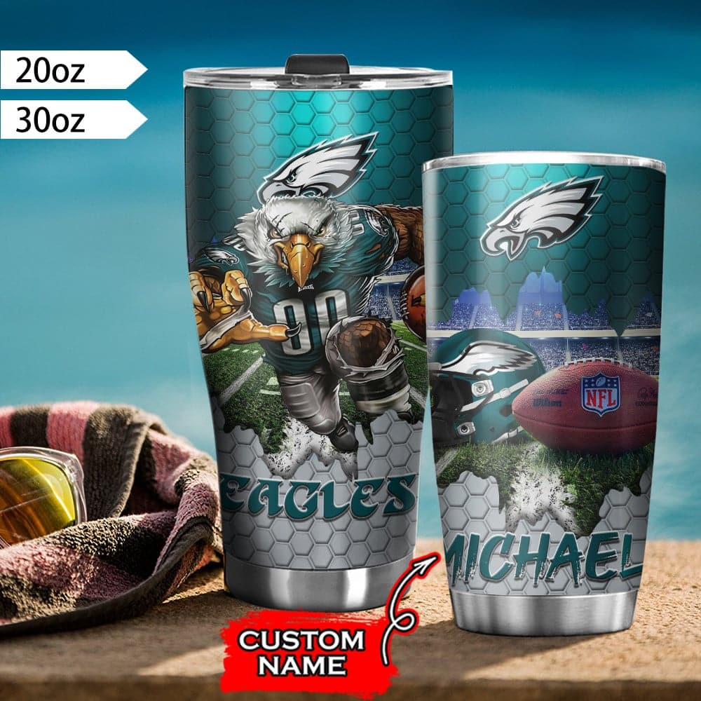 Philadelphia Eagles Personalized Tumbler BG470