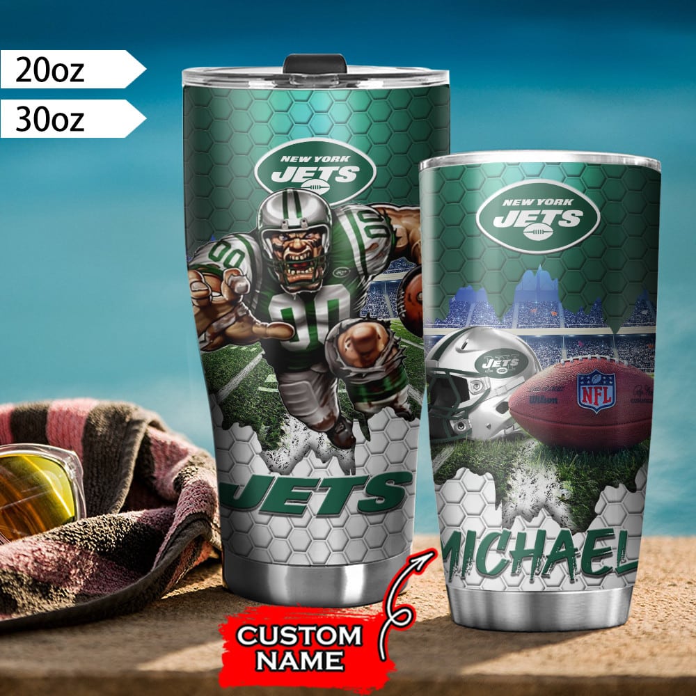 New York Jets Personalized Tumbler BG466