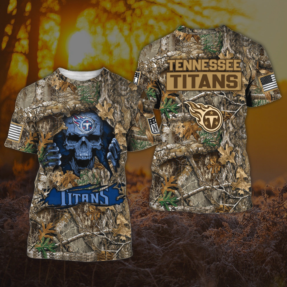 Tennessee Titans All Over Printed T-shirt Sweatshirt Hoodie AZCHD822