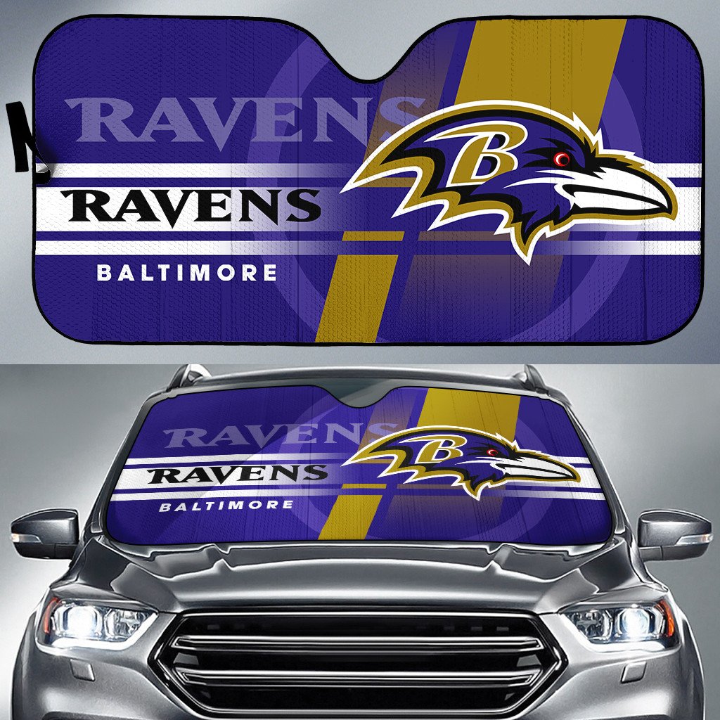 Baltimore Ravens Auto Sun Shade BG183
