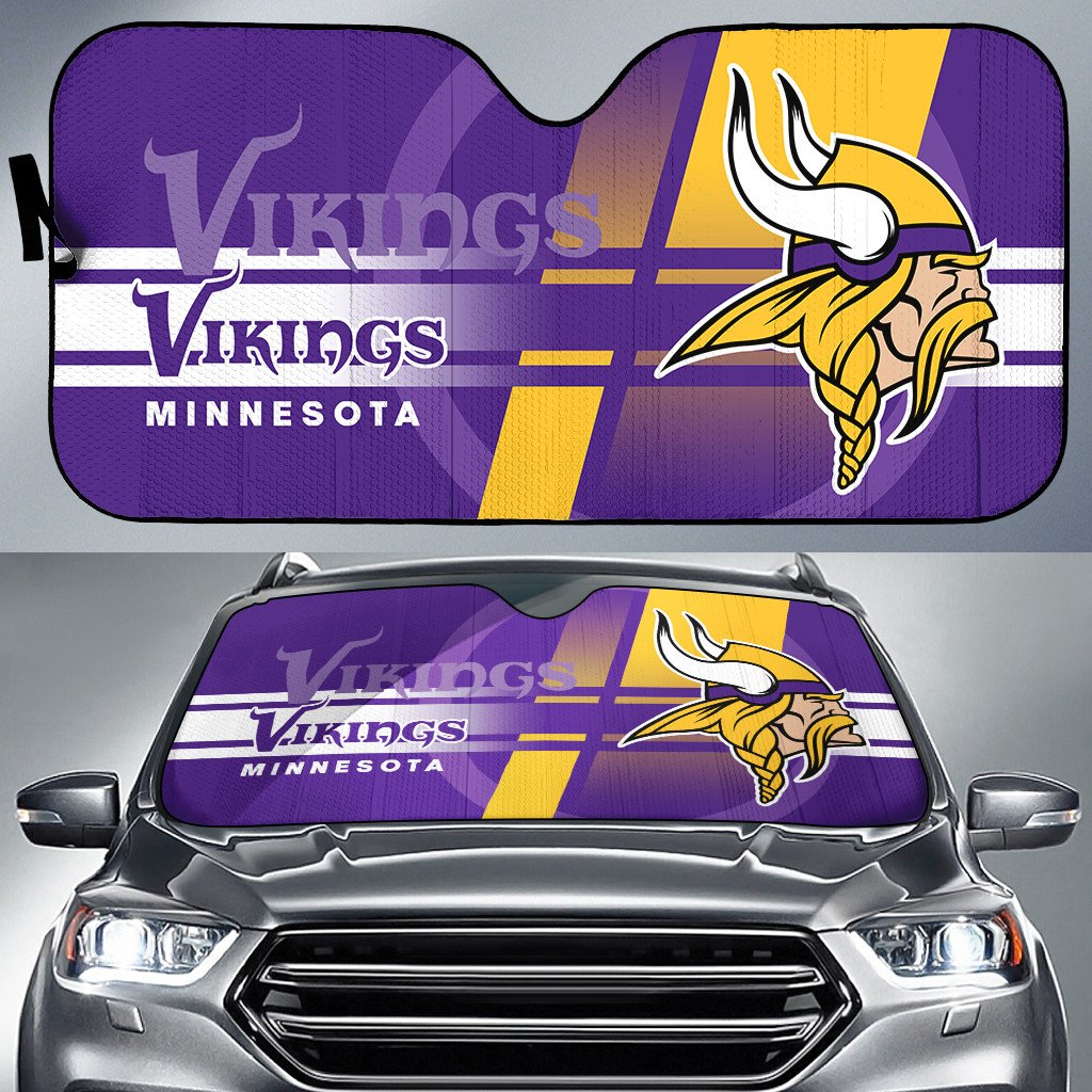 Minnesota Vikings Auto Sun Shade BG165