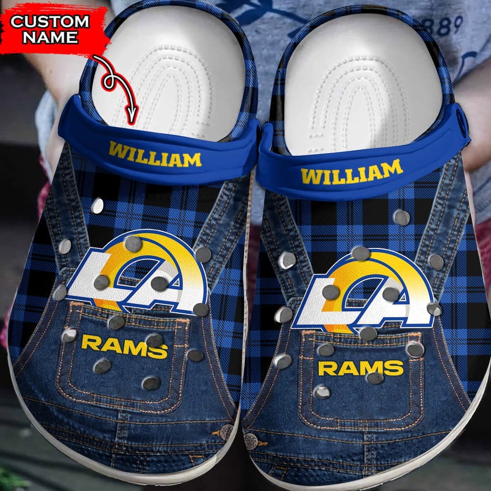 Los Angeles Rams Personalized Limited Clog BG222