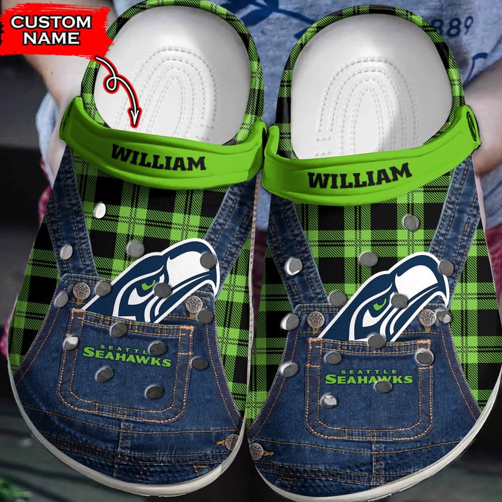 Seattle Seahawks Personalized Limited Clog BG206