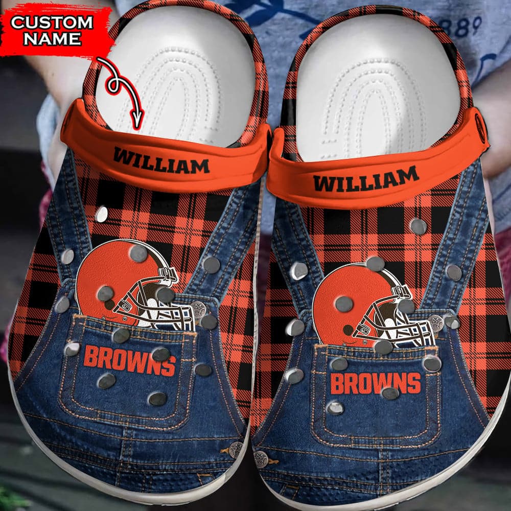 Cleveland Browns Personalized Limited Clog BG204