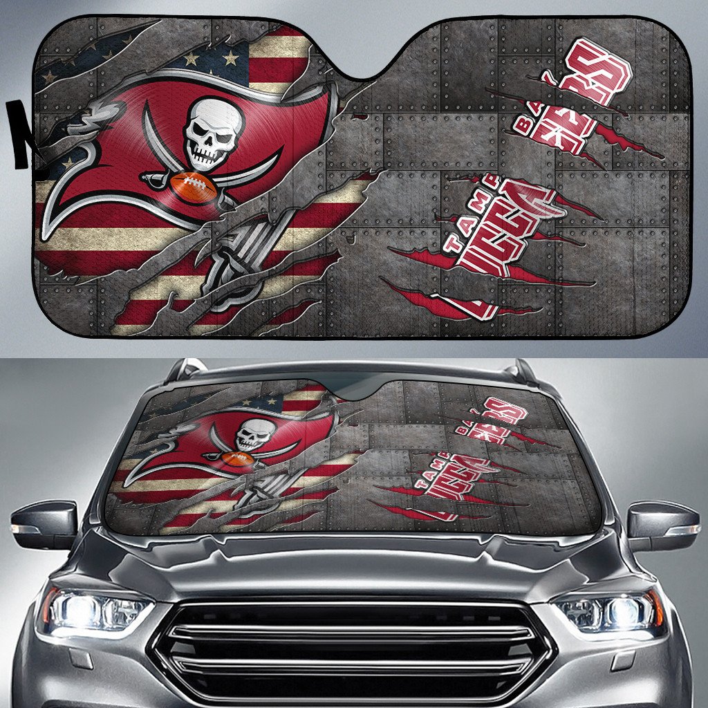 Tampa Bay Buccaneers Auto Sun Shade BG145
