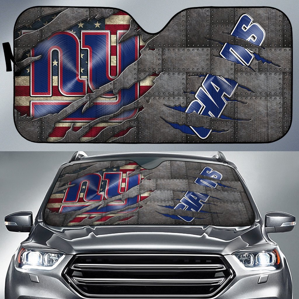 New York Giants Auto Sun Shade BG141