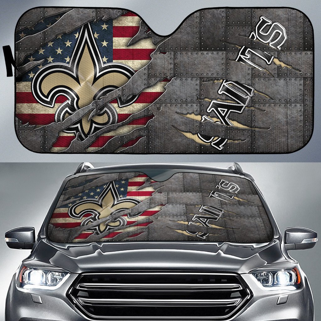 New Orleans Saints Auto Sun Shade BG131