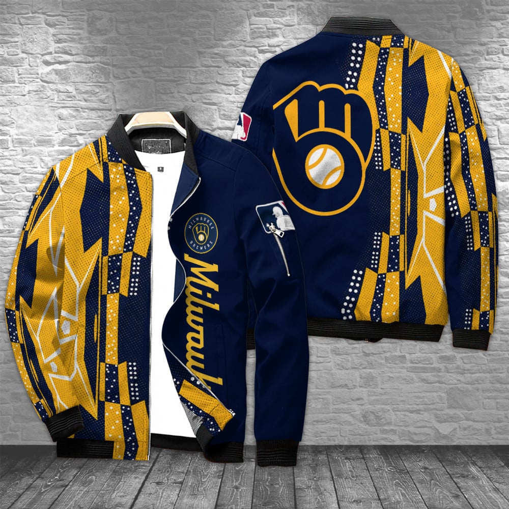 Milwaukee Brewers Bomber Jacket BG837
