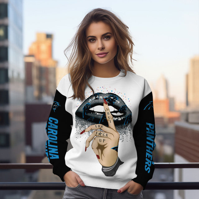 Carolina Panthers Personalized Round Neck Sweatshirt BGSW125
