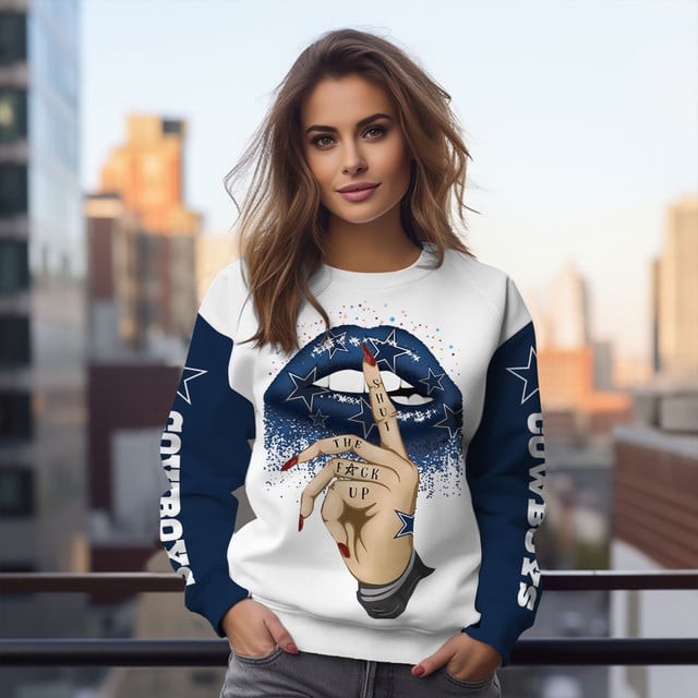 Dallas Cowboys Personalized Round Neck Sweatshirt BGSW113