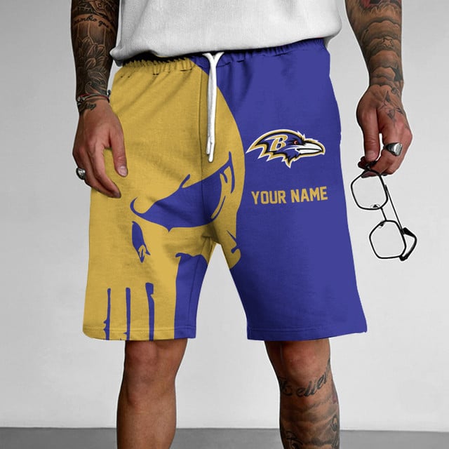 Baltimore Ravens Personalized Men shorts BGSHORT072