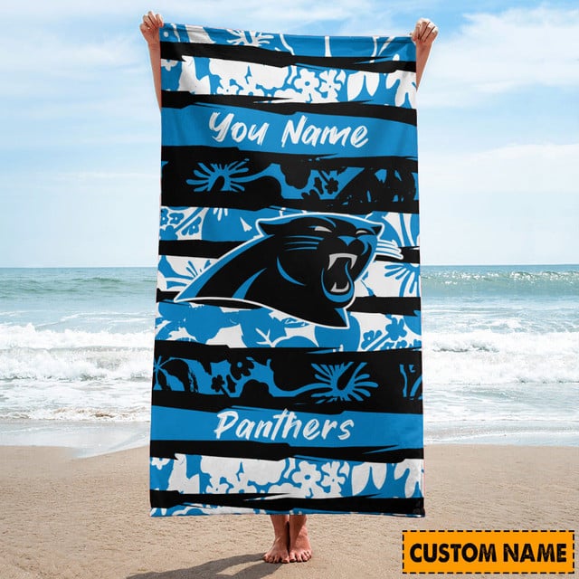 Carolina Panthers Personalized Limited Edition Beach Towel AZBTOWEL185