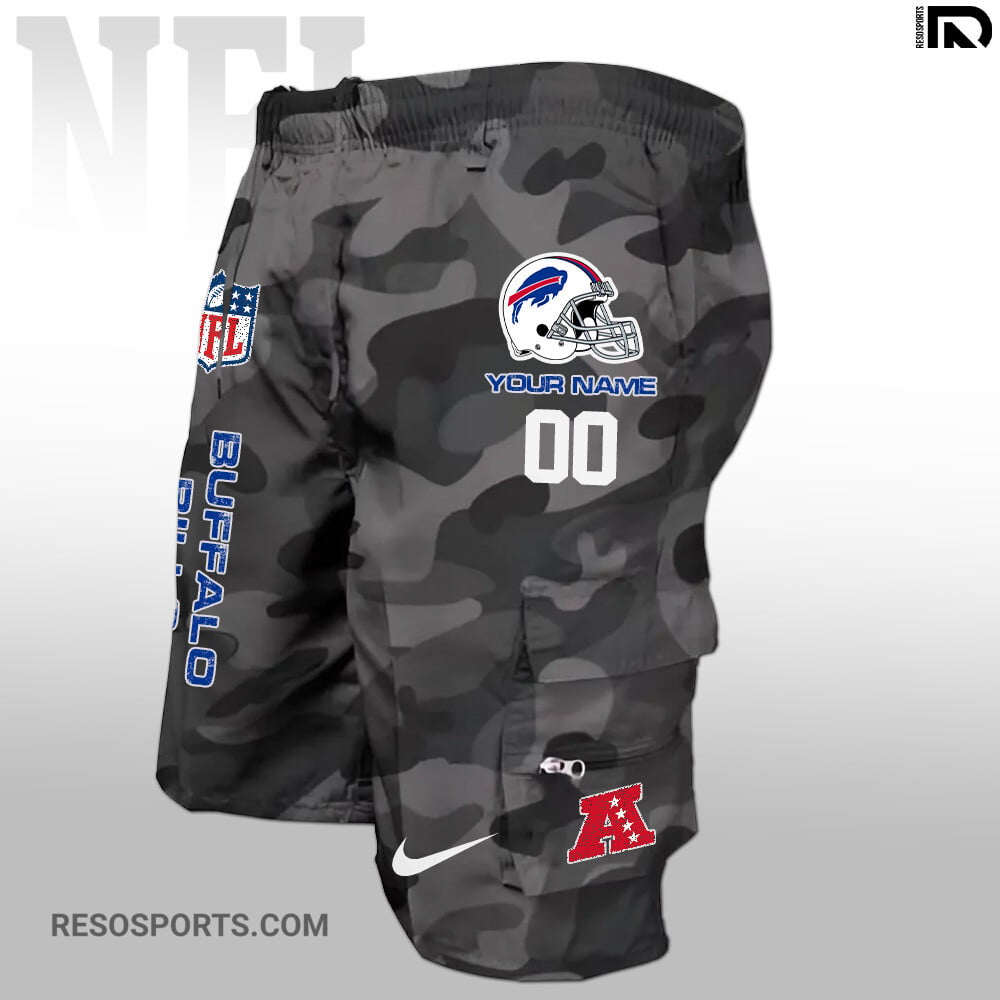 Buffalo Bills Personalized Multi-Pockets Man Shorts AZBTMPMS000009