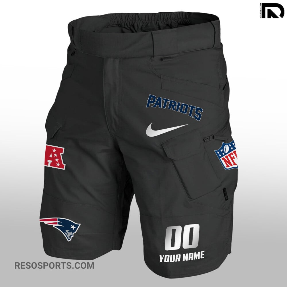 New England Patriots Limited Edition Front Pockets Men Shorts AZBTFPMS000117