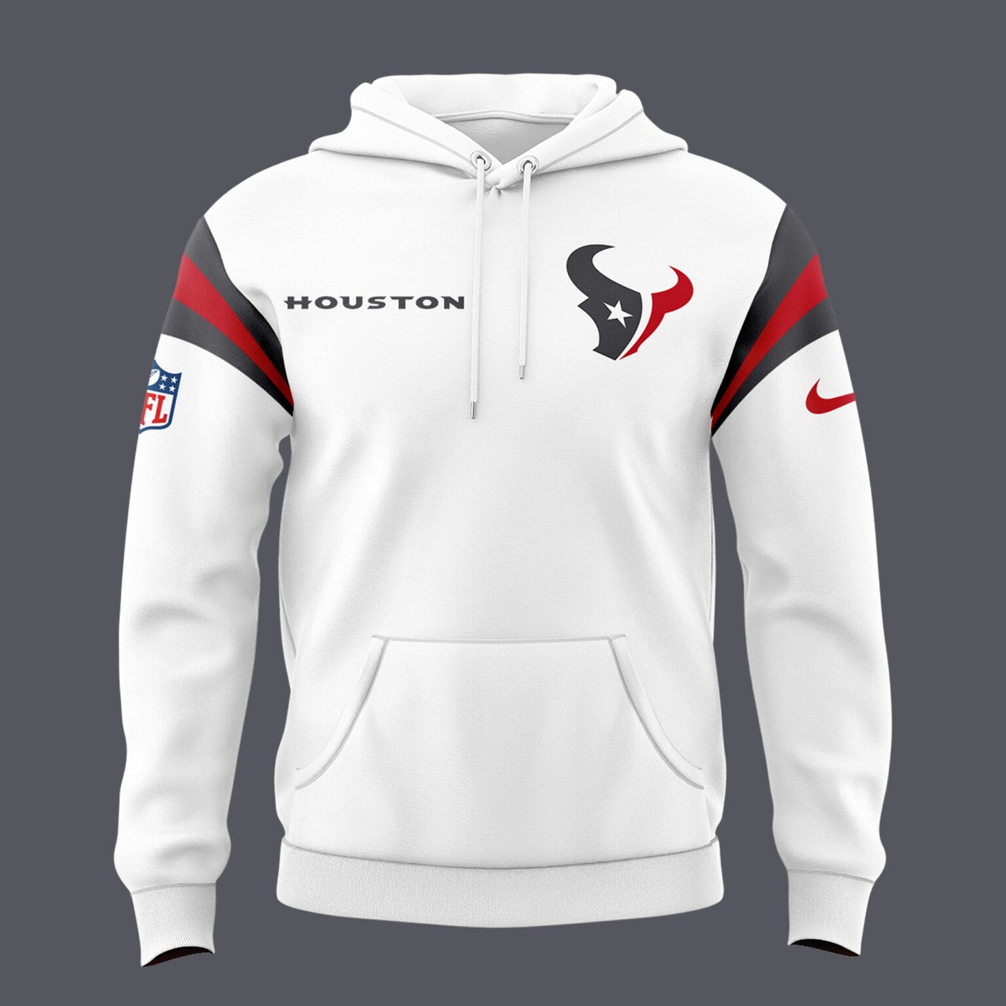 Houston Texans New Personalized Football Hoodie Style Jersey AZBTJSHD000052