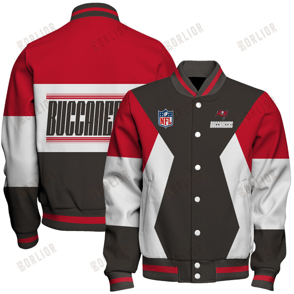 Tampa Bay Buccaneers Unique Design Unisex Varsity Jacket AZBTVJK000236