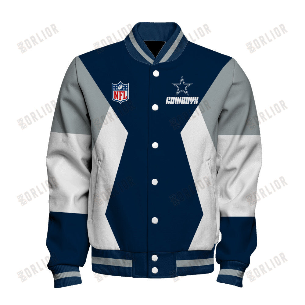 Dallas Cowboys Unique Design Unisex Varsity Jacket AZBTVJK000257