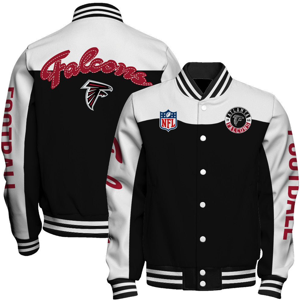 Atlanta Falcons Unisex Athletic Legacy Varsity Jacket AZBTVJK000200