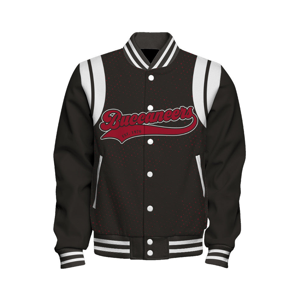 Tampa Bay Buccaneers Unisex Athletic Legacy Varsity Jacket AZBTVJK000209