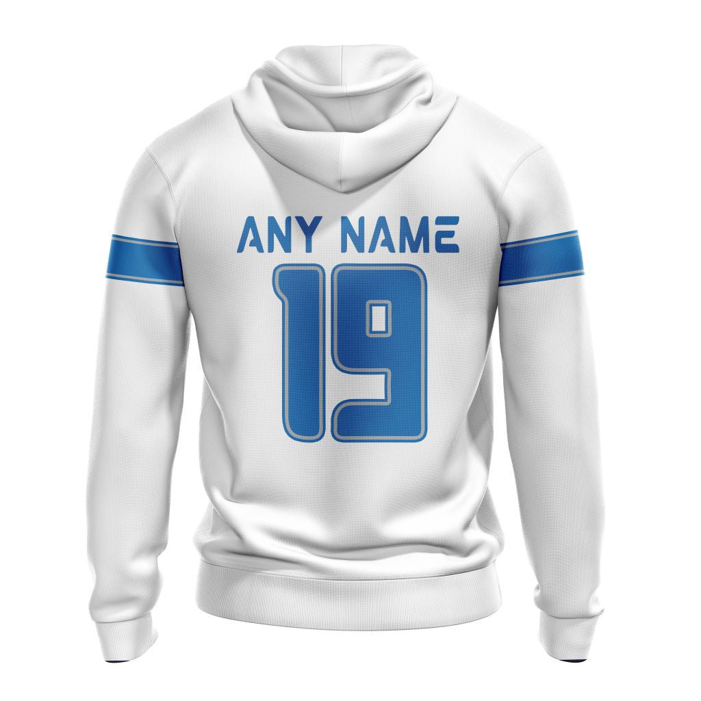 Detroit Lions New Hoodie Personalized Letters Number AZBTCMHD000003