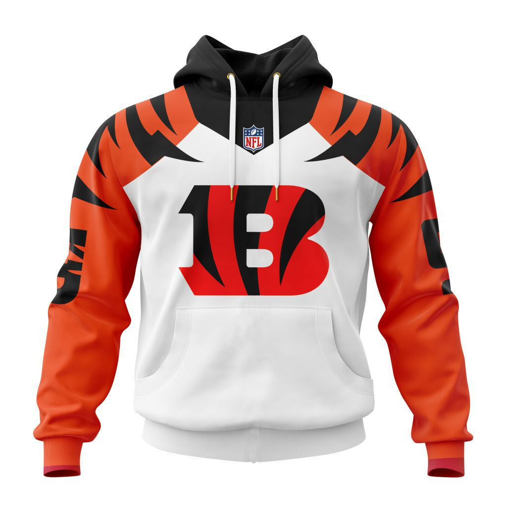 Cincinnati Bengals New Hoodie Personalized Letters Number AZBTCMHD000006