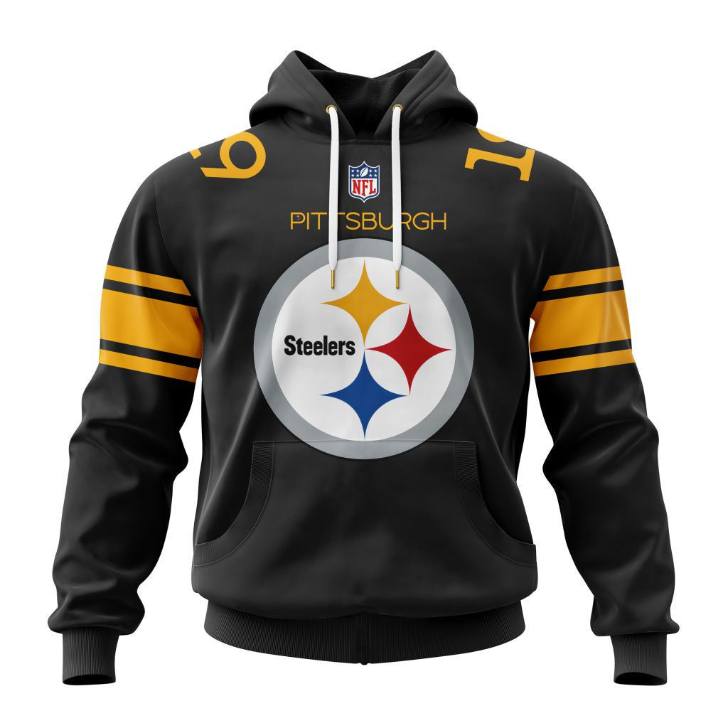 Pittsburgh Steelers New Hoodie Personalized Letters Number AZBTCMHD000018