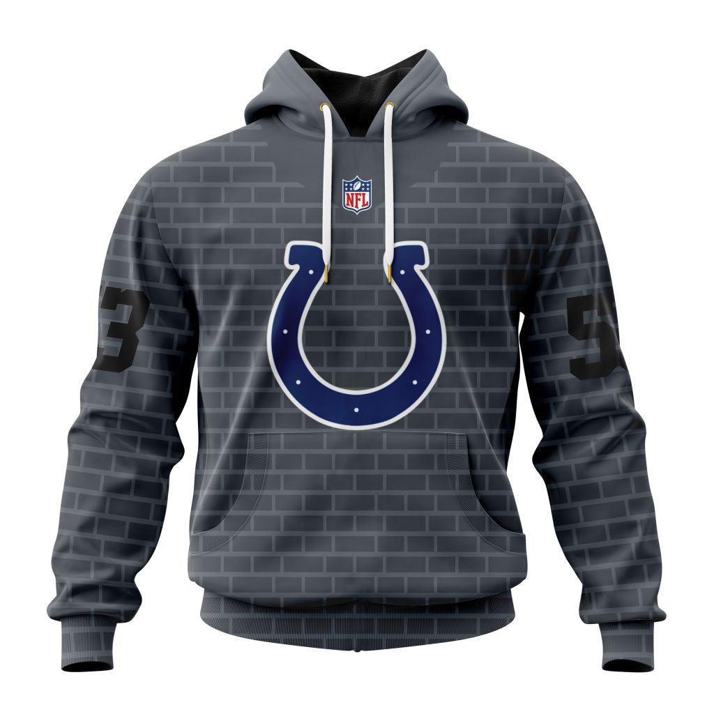 Indianapolis Colts New Hoodie Personalized Letters Number AZBTCMHD000070