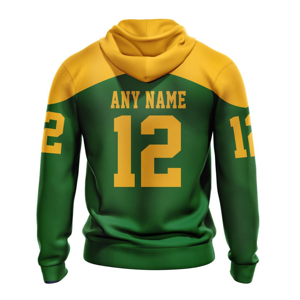 Green Bay Packers New Hoodie Personalized Letters Number AZBTCMHD000071
