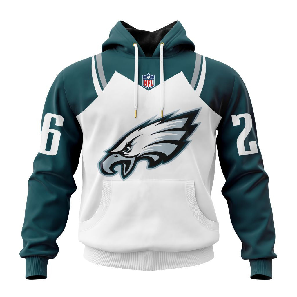 Philadelphia Eagles New Hoodie Personalized Letters Number AZBTCMHD000085