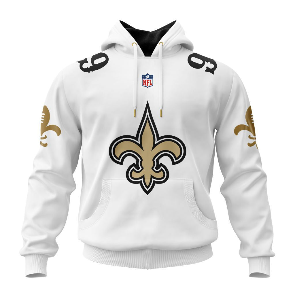 New Orleans Saints New Hoodie Personalized Letters Number AZBTCMHD000089